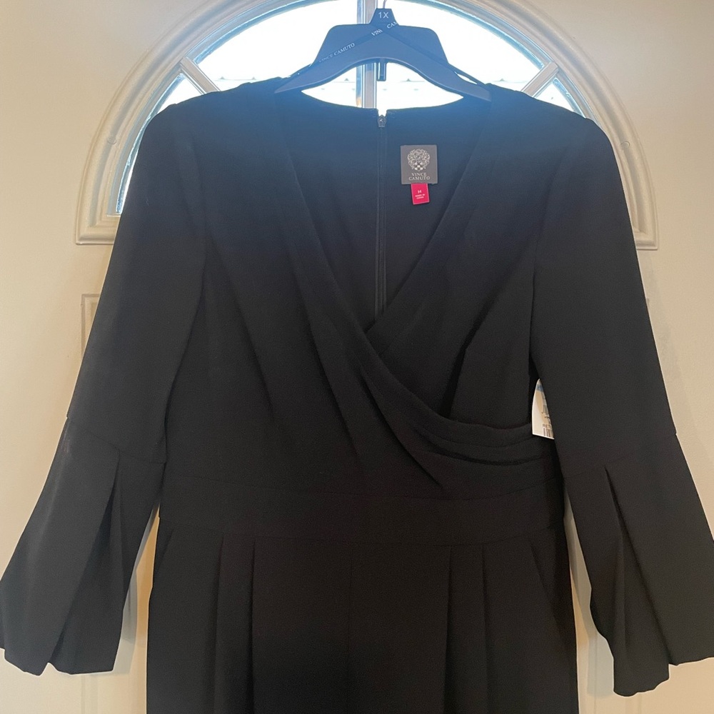 Vince Camuto black jumpsuit size 10/12